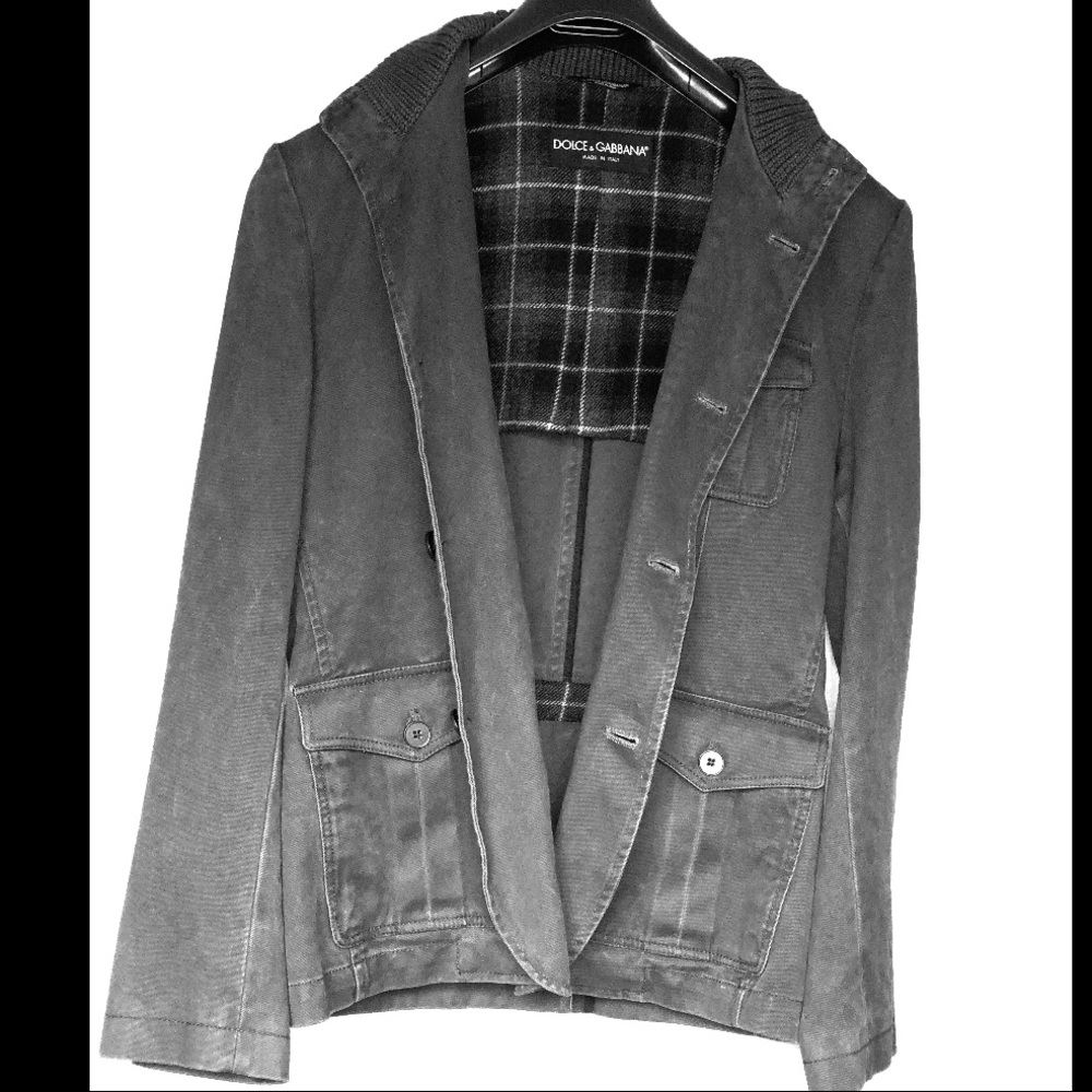 Dolce & Gabbana Men’s Distressed Jacket